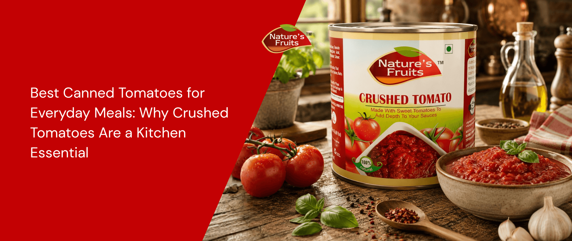 Best Canned Tomatoes for Everyday Meals: Why Crushed Tomatoes Are a Kitchen Essential