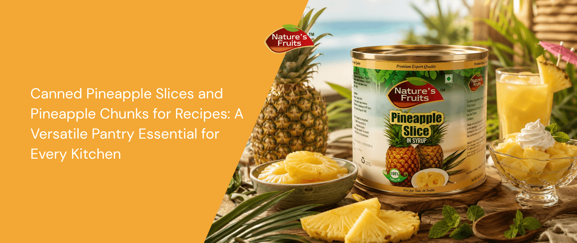 Canned Pineapple Slices and Pineapple Chunks for Recipes: A Versatile Pantry Essential for Every Kitchen