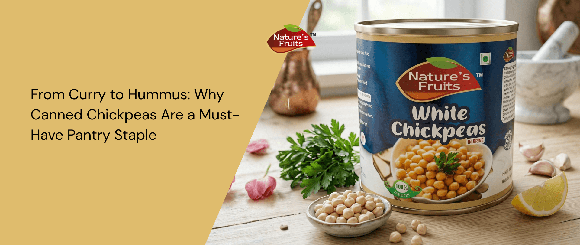 From Curry to Hummus: Why Canned Chickpeas Are a Must-Have Pantry Staple