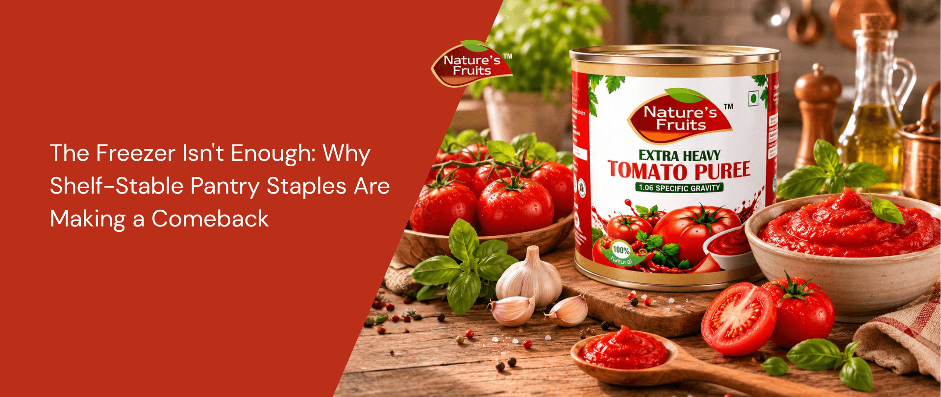 The Freezer Isn't Enough: Why Shelf-Stable Pantry Staples Are Making a Comeback
