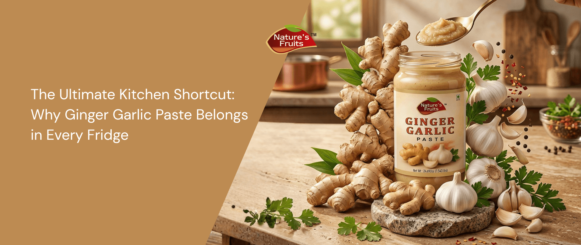 The Ultimate Kitchen Shortcut: Why Ginger Garlic Paste Belongs in Every Fridge