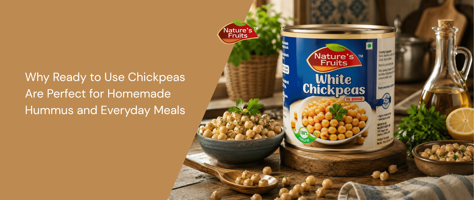 Why Ready to Use Chickpeas Are Perfect for Homemade Hummus and Everyday Meals