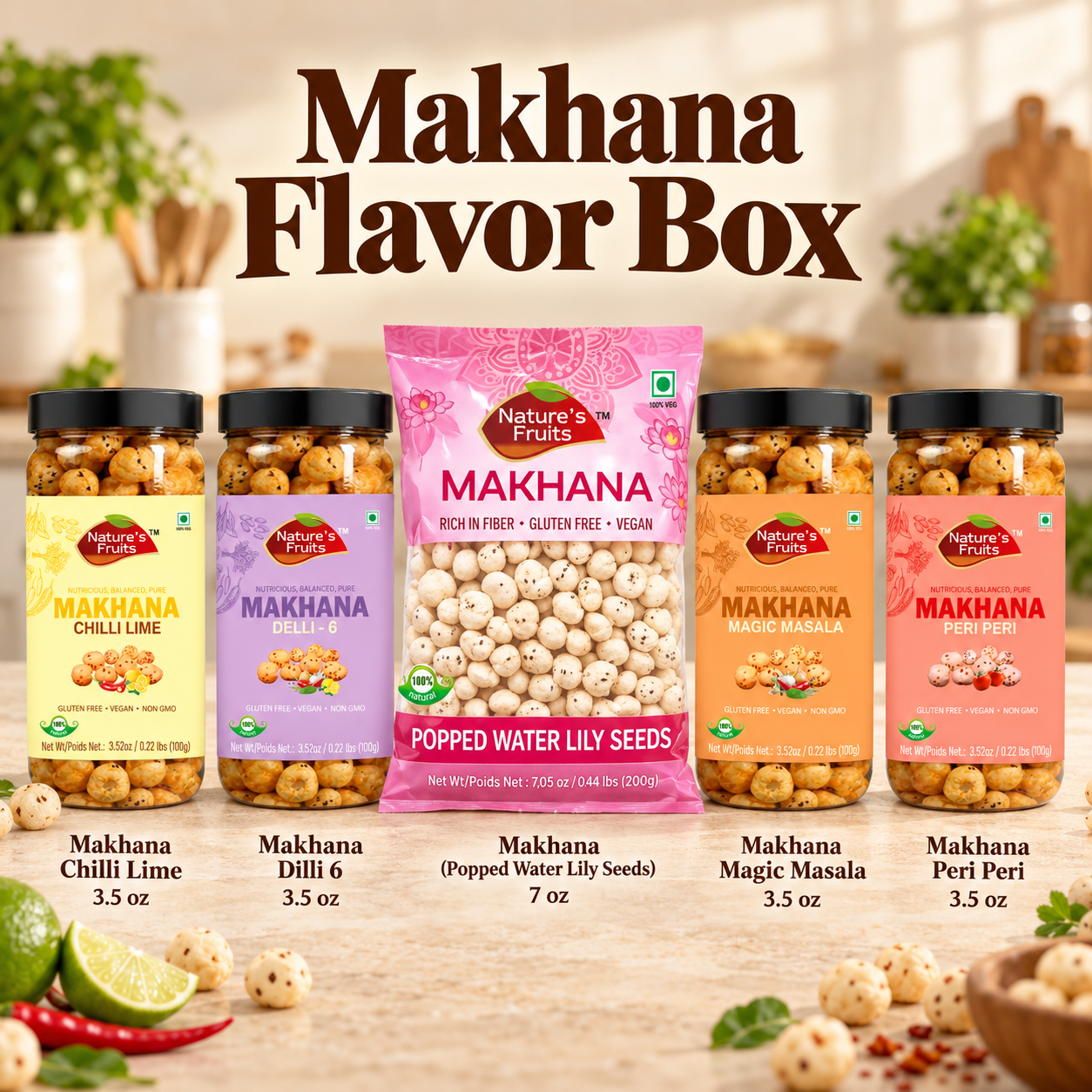 Makhana Flavor Box (5% Discount)