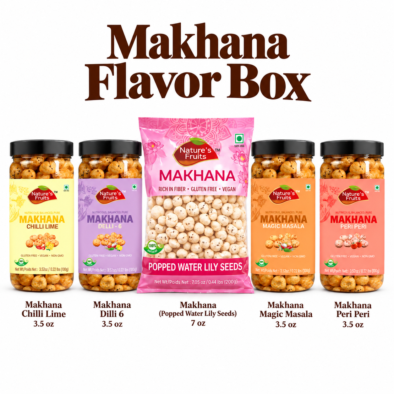 Makhana Flavor Box (5% Discount)