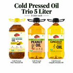 Cold Pressed Oil Trio 5 Liter (5% Discount)