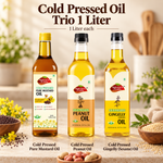 Cold Pressed Oil Trio 1 Liter (5 % Discount)