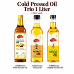 Cold Pressed Oil Trio 1 Liter (5 % Discount)