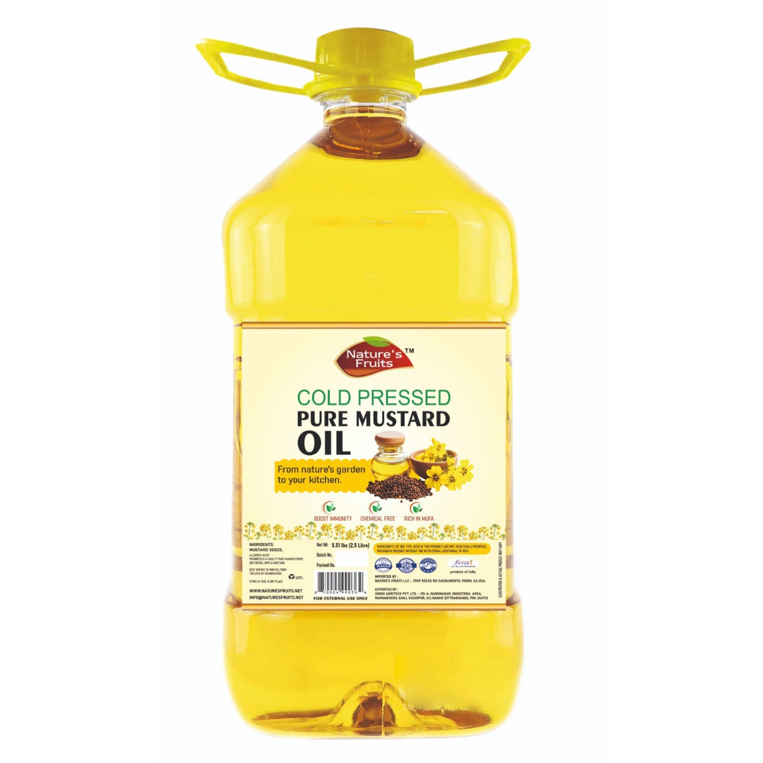Pure Mustard Oil
