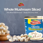 WHOLE MUSHROOM SLICED