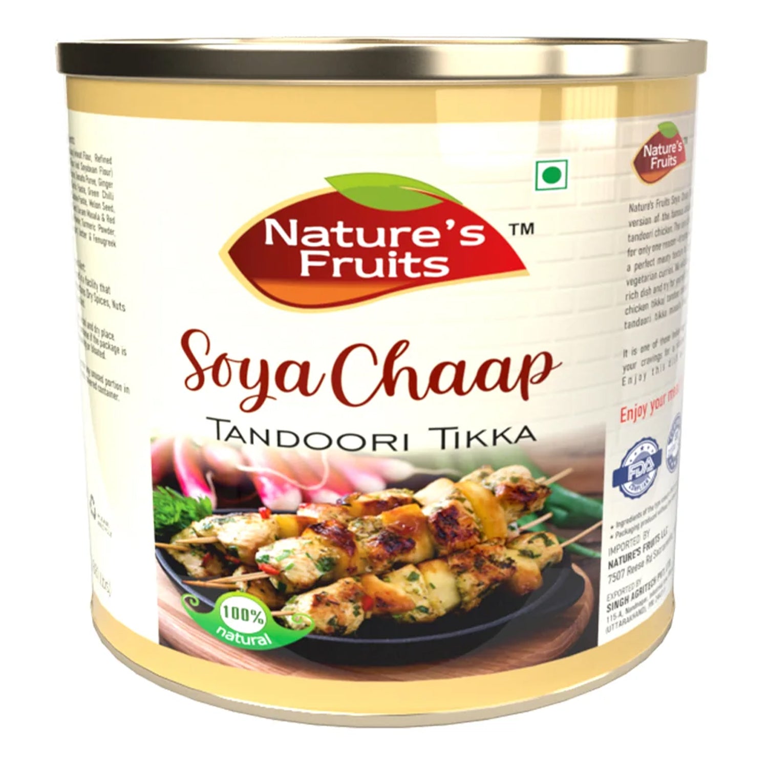 SOYA CHAAP TANDOORI (PlantGrill Sticks) 29 oz