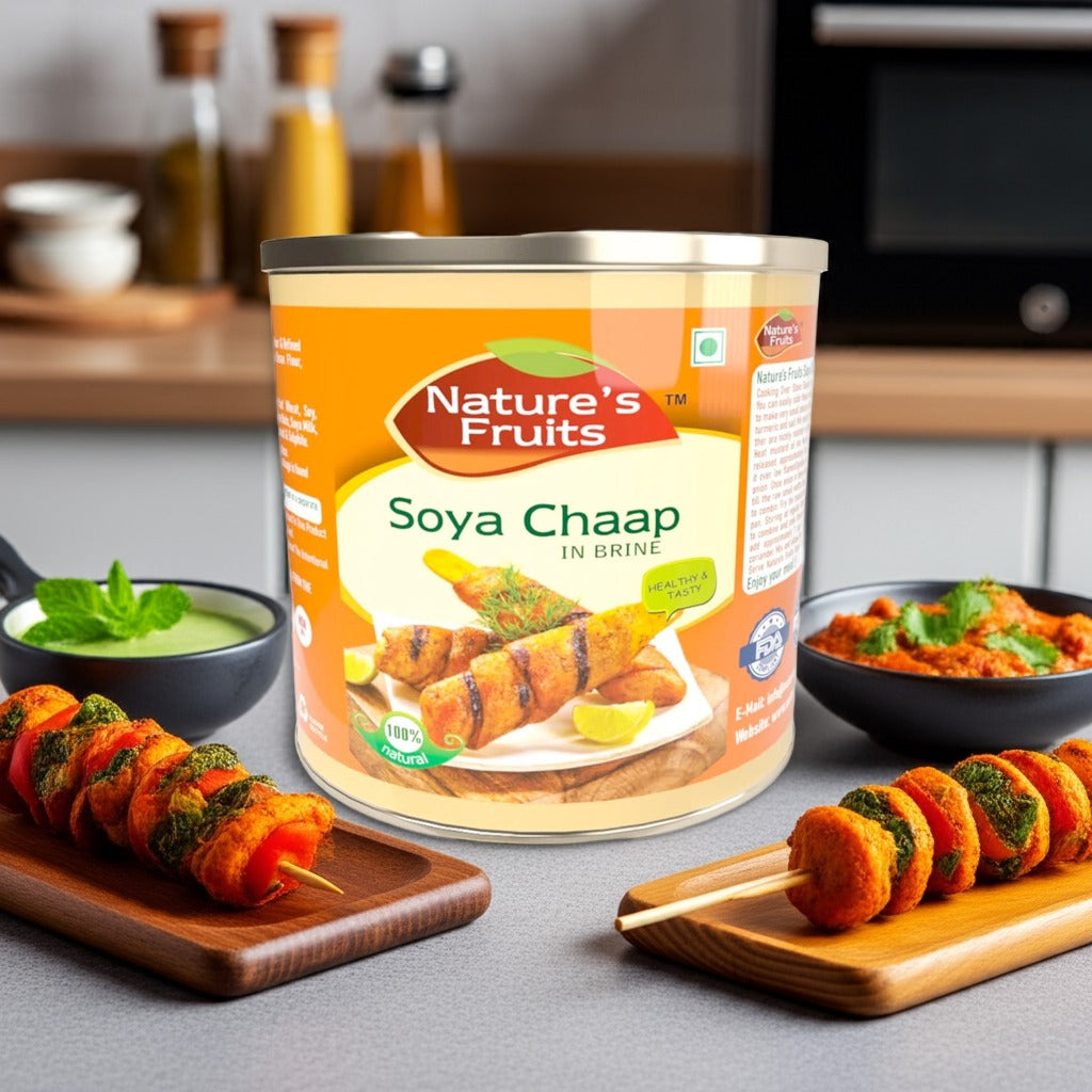 SOYA CHAAP IN BRINE (PlantGrill Sticks)