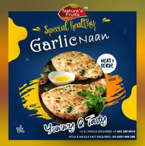 Frozen Garlic Naan